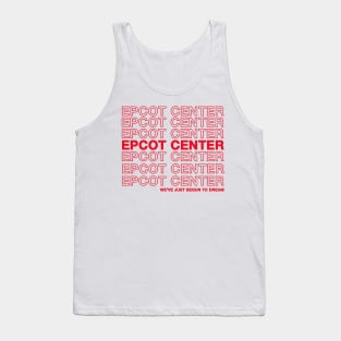 EPCOT Center Thank You Bag Tank Top